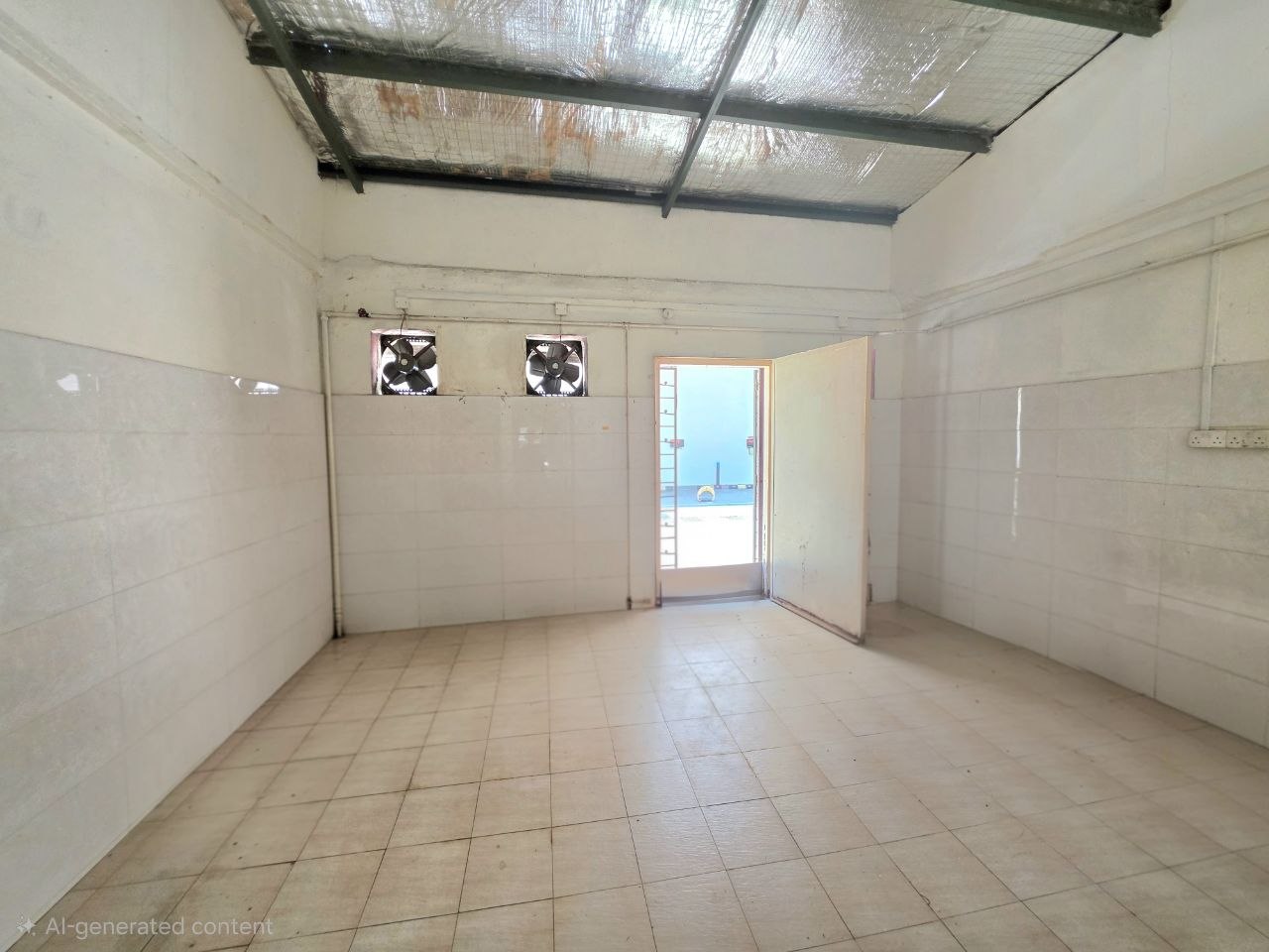 Ground floor F&B space at 38 Foch Road with shutters and frontage in Jalan Besar — image 1