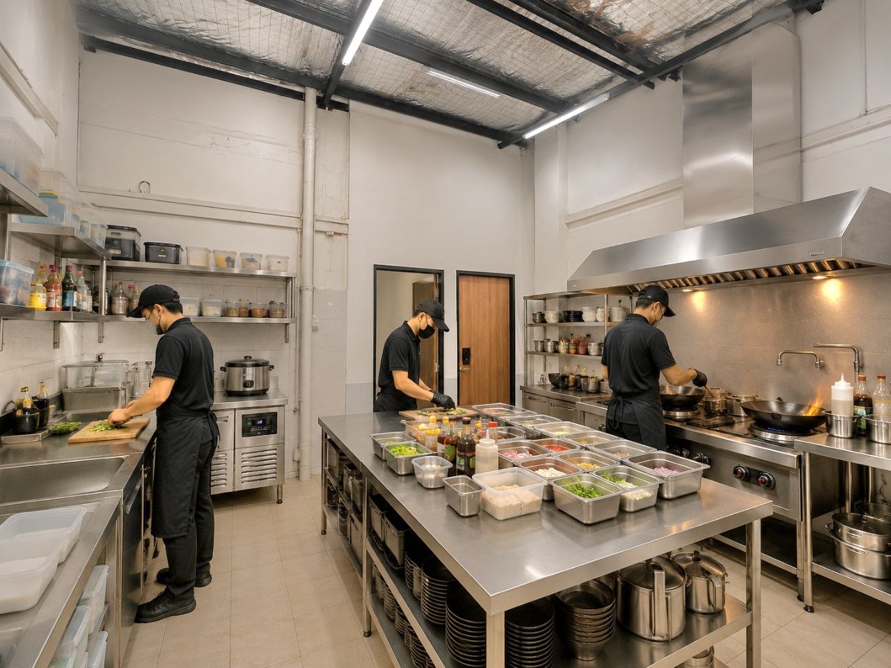 Ground floor F&B space at 38 Foch Road with shutters and frontage in Jalan Besar — image 9