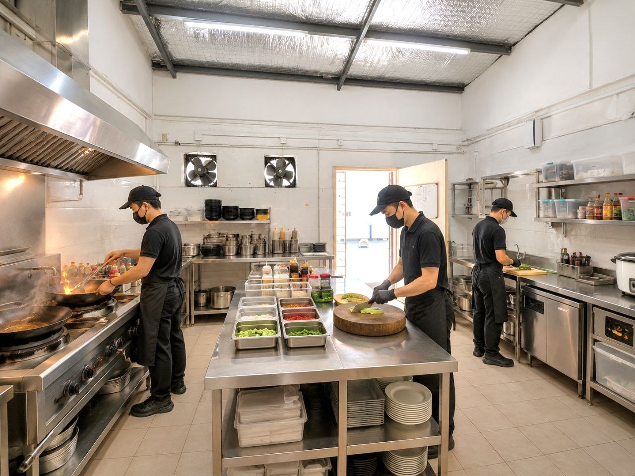 Ground floor F&B space at 38 Foch Road with shutters and frontage in Jalan Besar — image 7