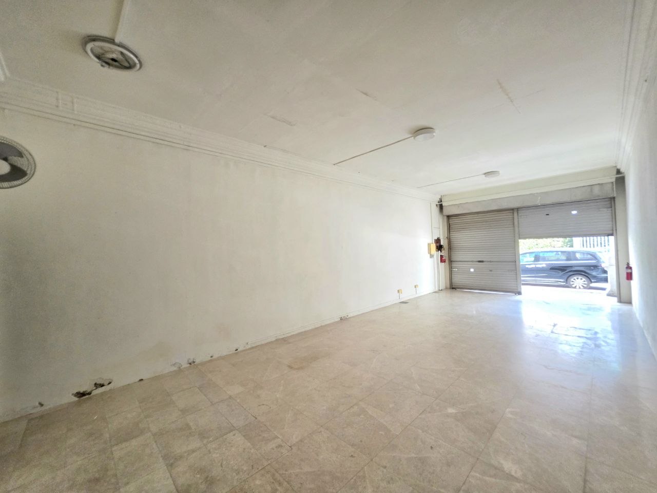 Ground floor F&B space at 38 Foch Road with shutters and frontage in Jalan Besar — image 2