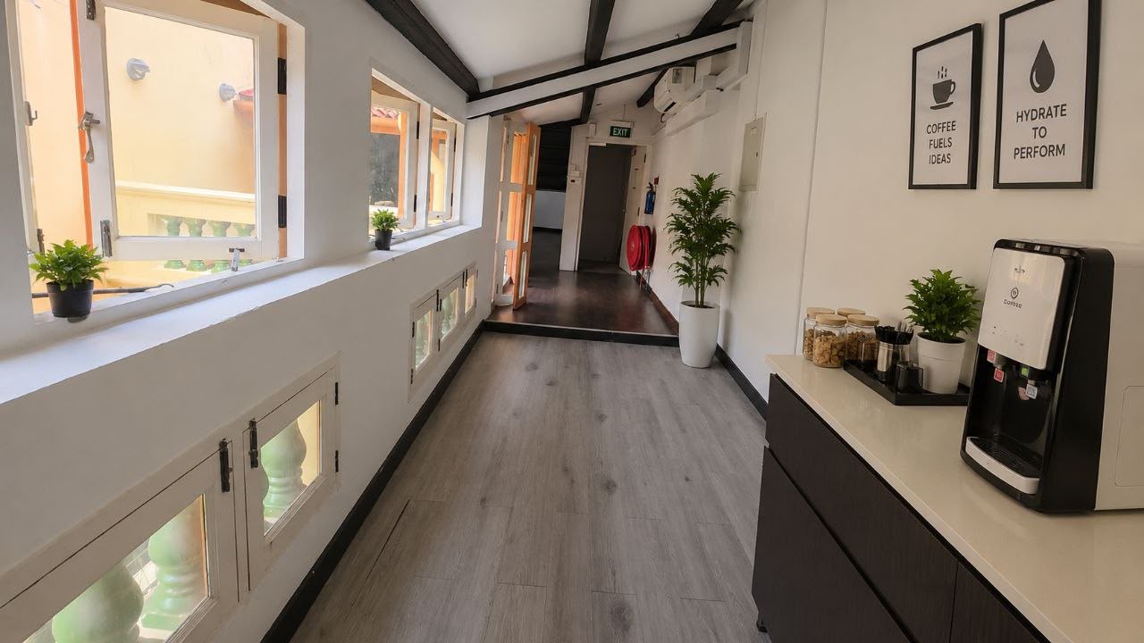 Nicely restored heritage shophouse interior at 6 Jalan Klapa, partially fitted — image 6