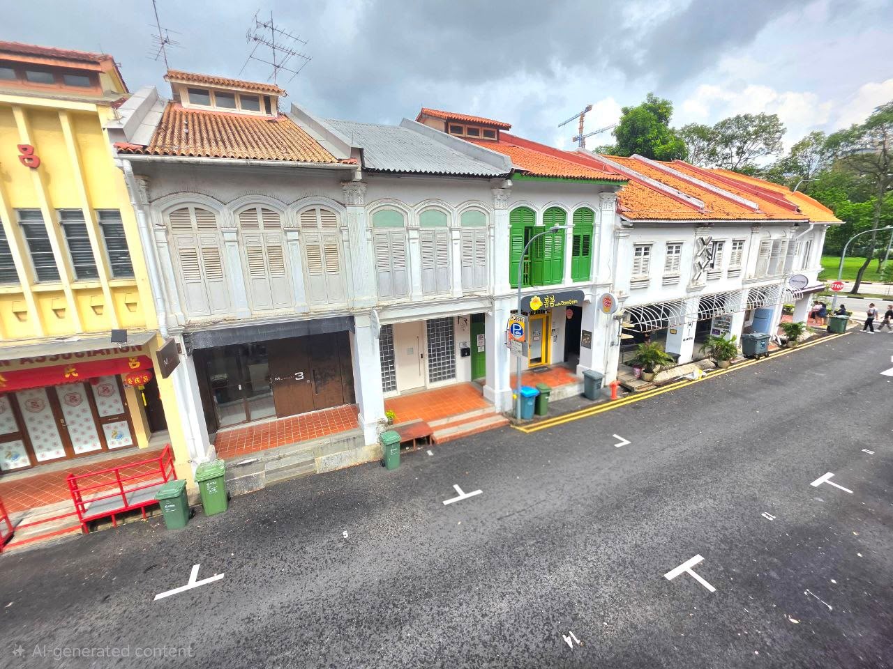 Nicely restored heritage shophouse interior at 6 Jalan Klapa, partially fitted — image 4