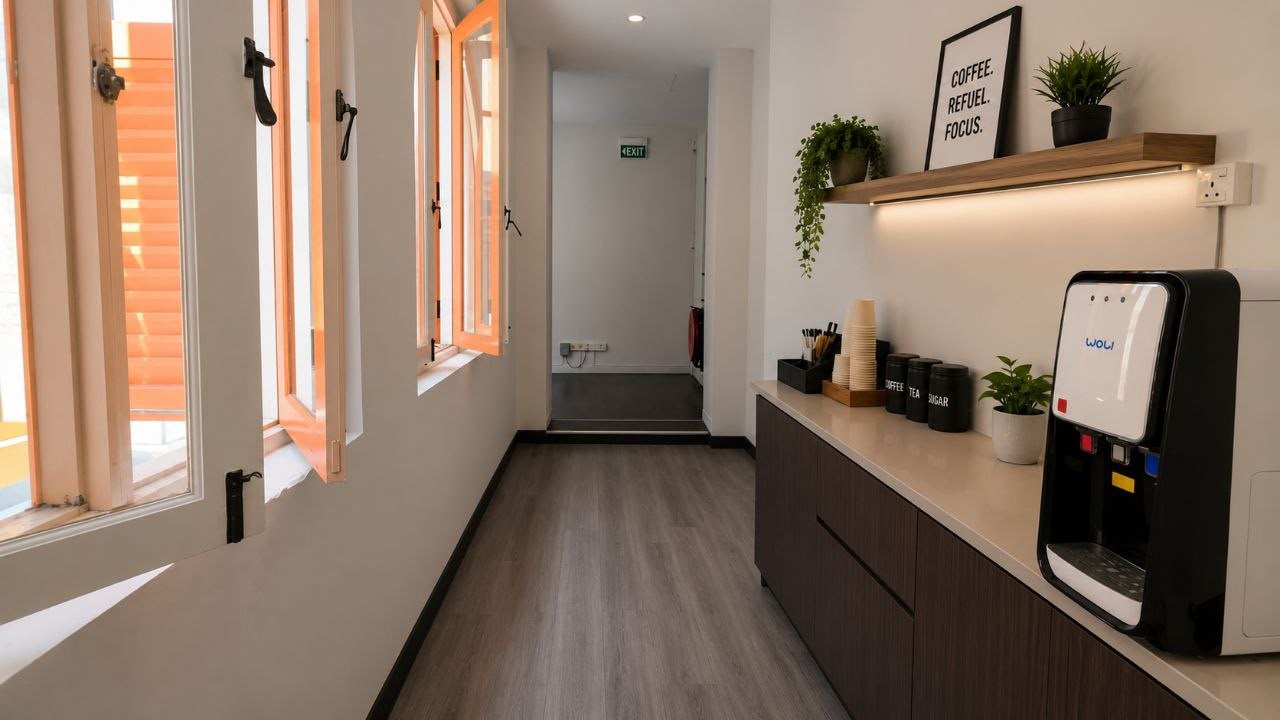 Nicely restored heritage shophouse interior at 6 Jalan Klapa, partially fitted — image 7