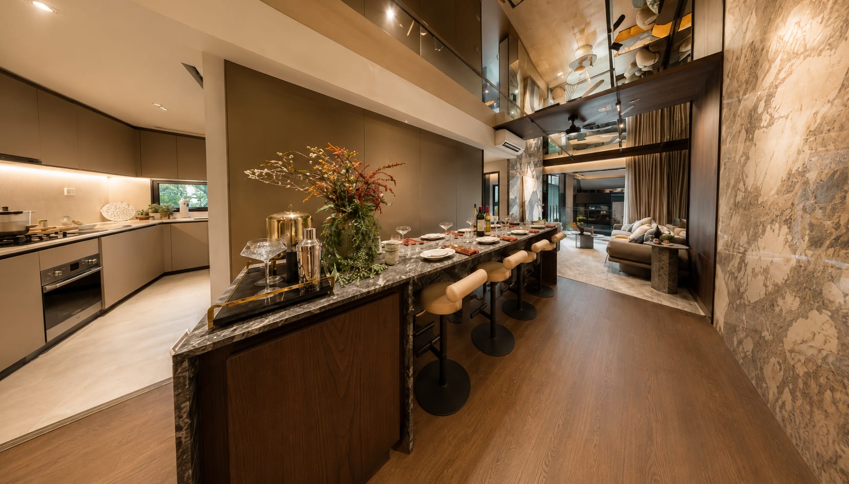 Brand new 4-bedroom unit at Lentor Mansion with regular efficient layout — image 2