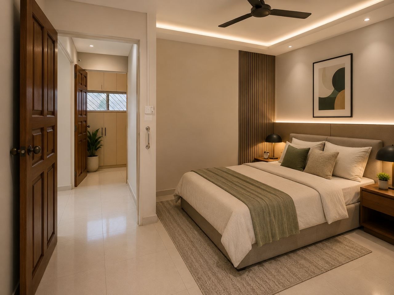 Corner HDB unit at 207 Serangoon Central with bright living and dining hall — image 9