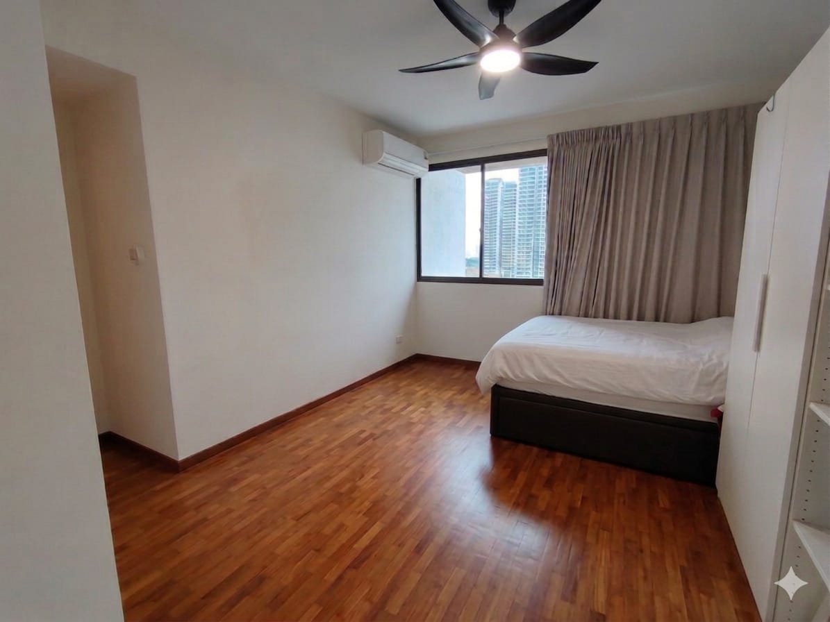 High-floor 3-bedroom Sommerville Park rental with balcony and unblocked view — image 9