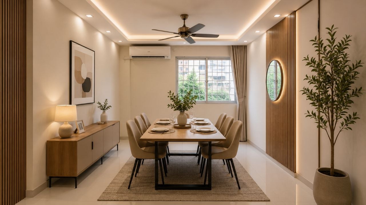 Corner HDB unit at 207 Serangoon Central with bright living and dining hall — image 5